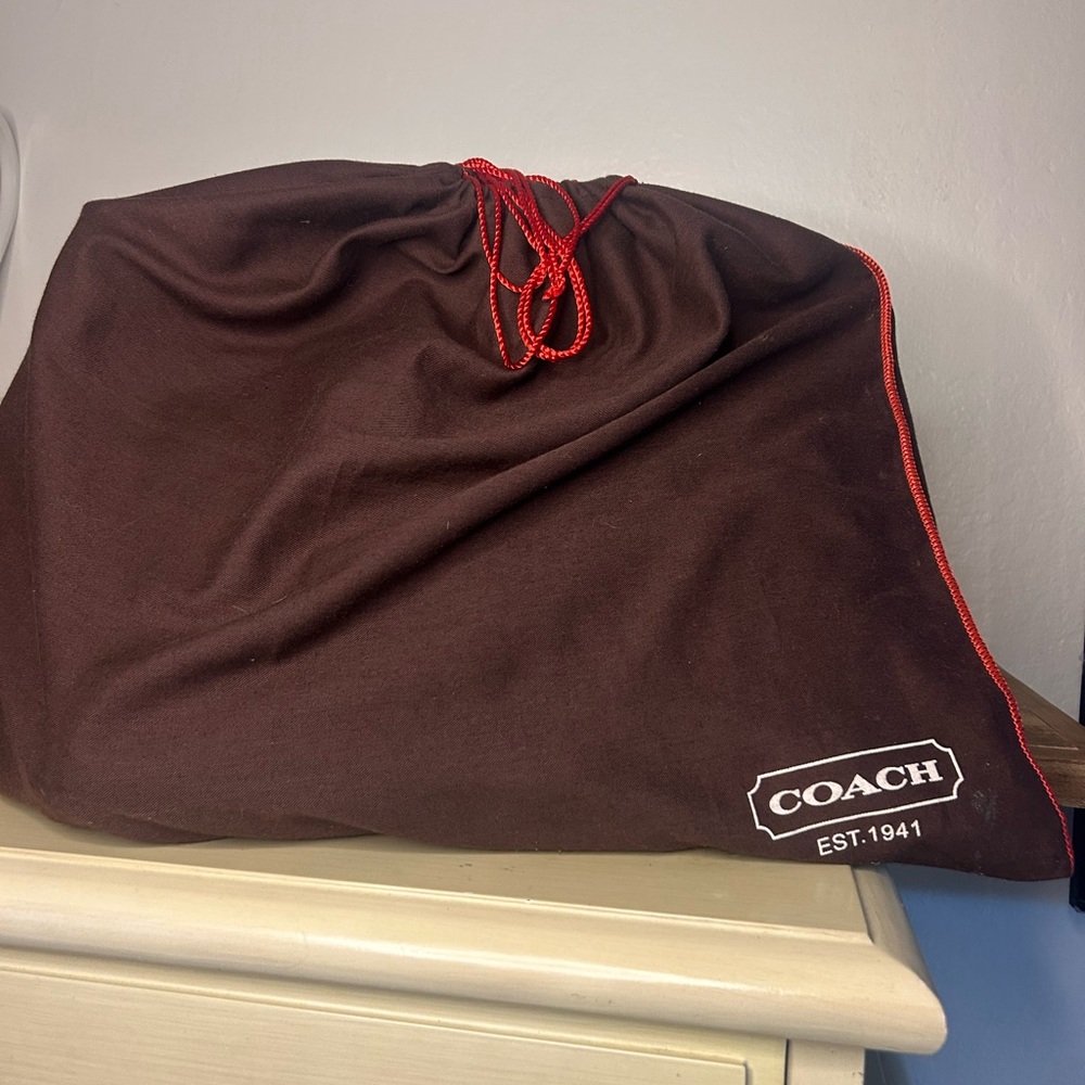 Coach Brown & Multicolor Canvas Messenger comes with dust bag and changing pad - Picture 10 of 10